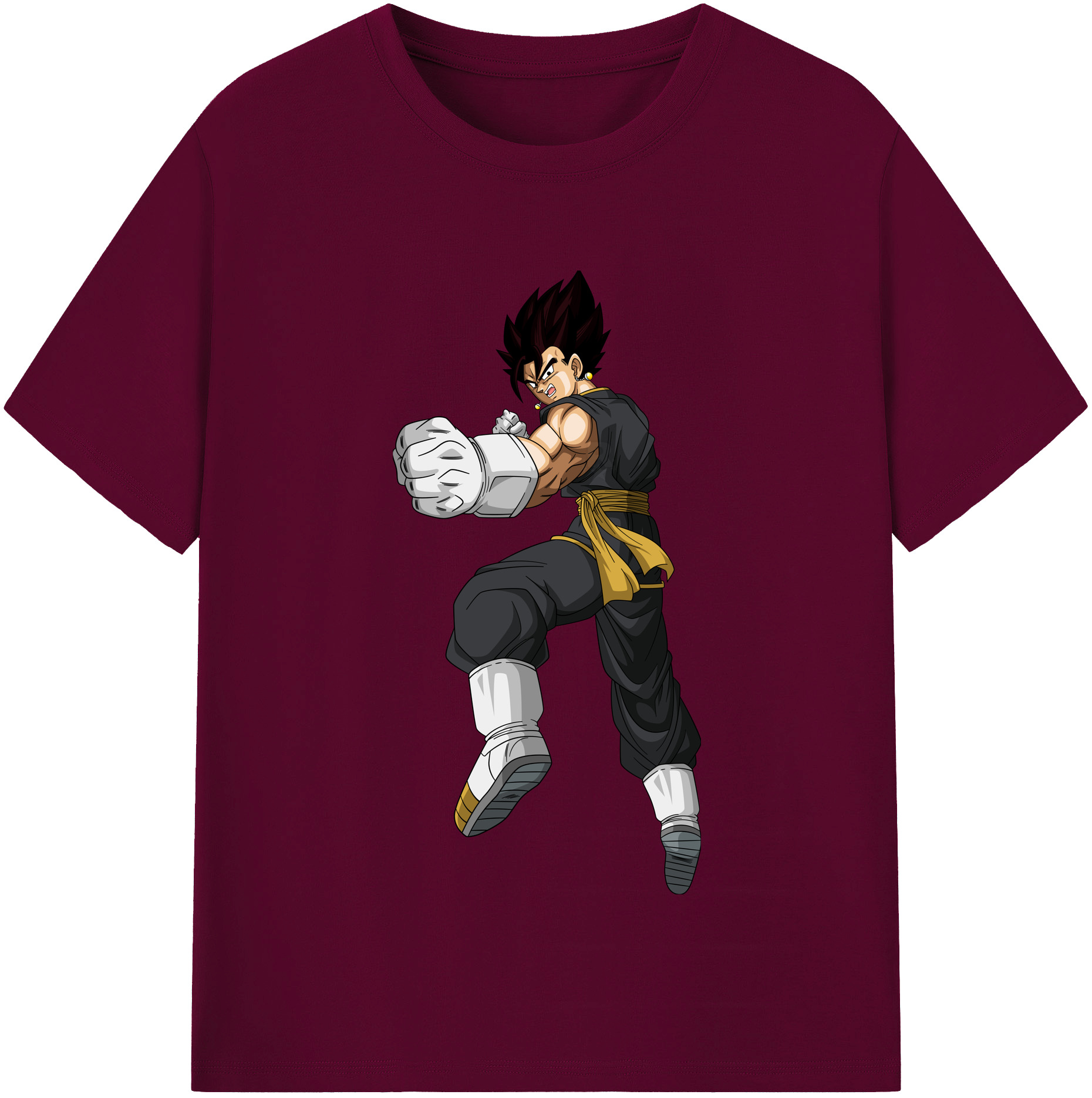 （画像用） ドラゴンボール ベジット DRAGON BALL Vegetto レディースカジュアルプリントTシャツ（綿100％）